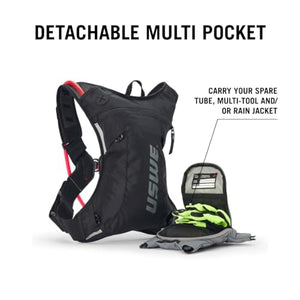 USWE Moto Hydro Hydration Pack - with Water Bladder, a High End, Bounce Free Backpack for Enduro and Off-Road Motorcycle