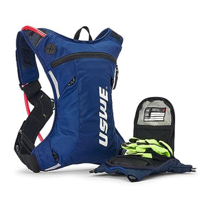 USWE Moto Hydro Hydration Pack - with Water Bladder, a High End, Bounce Free Backpack for Enduro and Off-Road Motorcycle