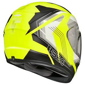 ScorpionEXO R320 Full Face Polycarbonate Shell Motorcycle Helmet with Pinlock Ready Shield and Bluetooth Ready Speaker Pockets DOT Approved Adult