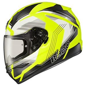 ScorpionEXO R320 Full Face Polycarbonate Shell Motorcycle Helmet with Pinlock Ready Shield and Bluetooth Ready Speaker Pockets DOT Approved Adult