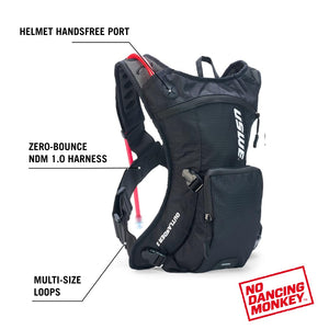 USWE Outlander Hydration Pack with Water Bladder, Hydration Backpack - Backpack for Cycling, MTB, Trail Running & More