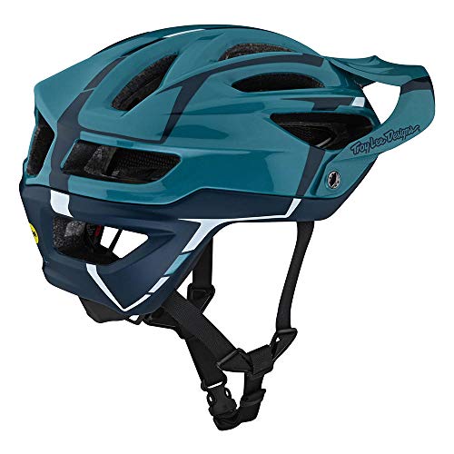 Troy Lee Designs Adult|All Mountain|Mountain Bike Half Shell A2 Helmet  Sliver W/MIPS