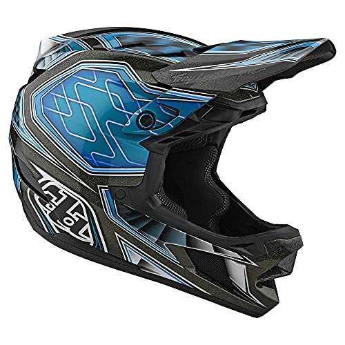 Troy Lee Designs Adult|Downhill|Mountain Bike|BMX|Full Face D4 Composite  Helmet Low Rider W/MIPS (Teal, XS)