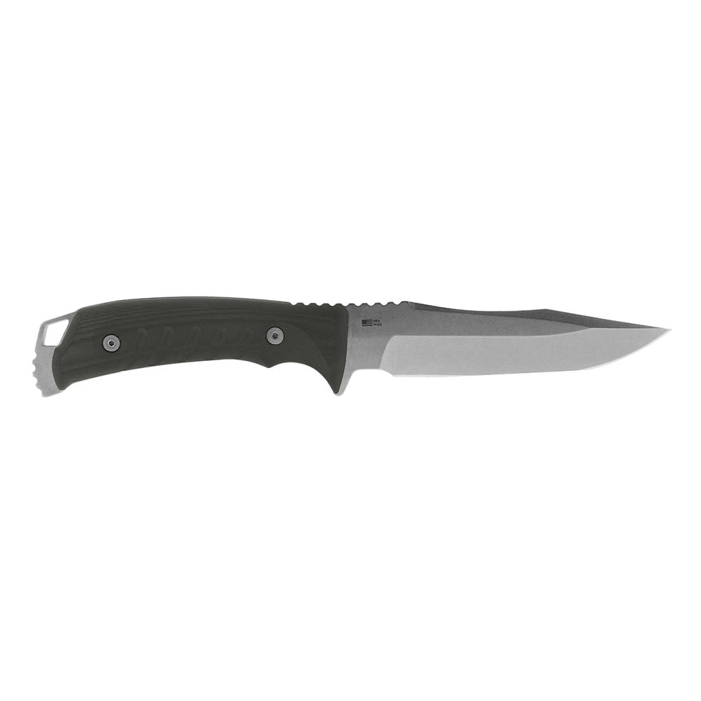 Sog Knives Pillar Fixed Blade Knife Black Clip Point Plain Edge 5 Jagaloon